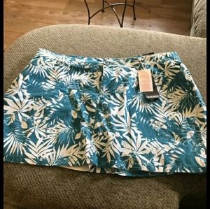 NWT Beau Dawson Womens Plus Size 22 Skort